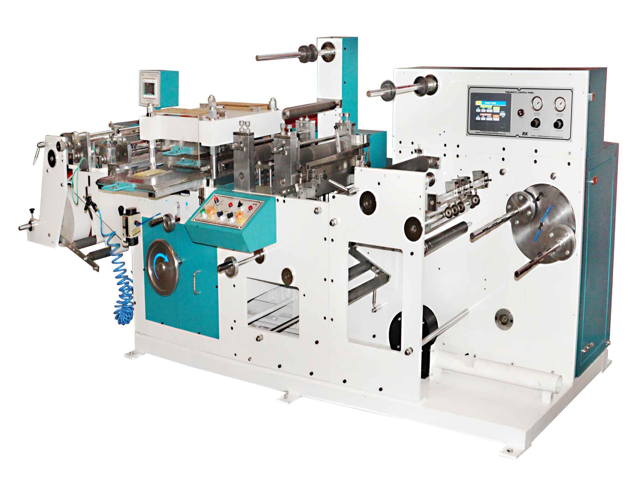 Die Cutting With Online Slitting