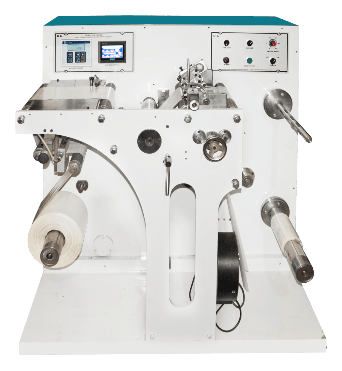 Slitting With Up & Down Rewinding